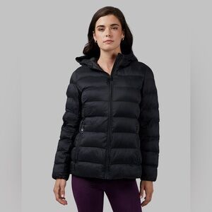 32 Degrees Lightweight Poly-Fill Packable Hooded Jacket